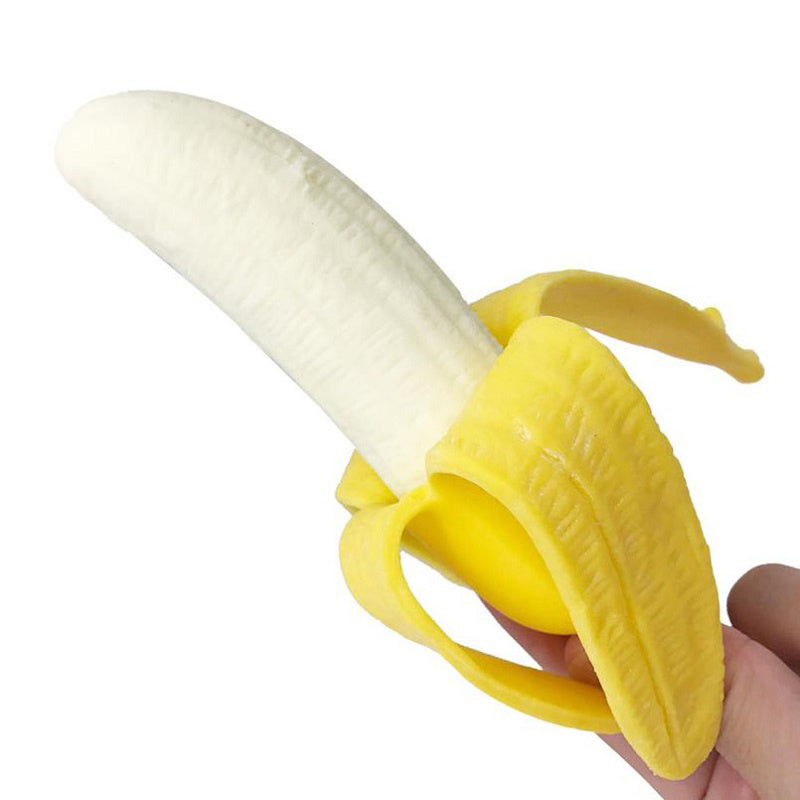 Creative Pet Banana Squeeze Interactive Toy