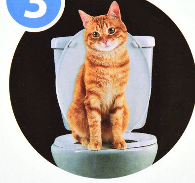 Pet Toilet Trainer with Toilet Seat Lighting