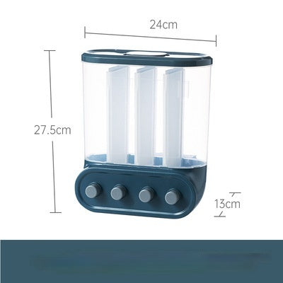 Whole Grains Wall-mounted Diced Rice Bucket Storage Box Storage Airtight Tank