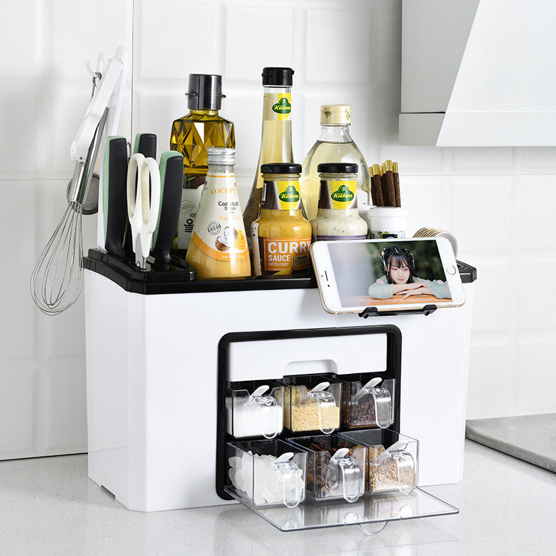 Multifunctional Organization Shelf for Kitchen
