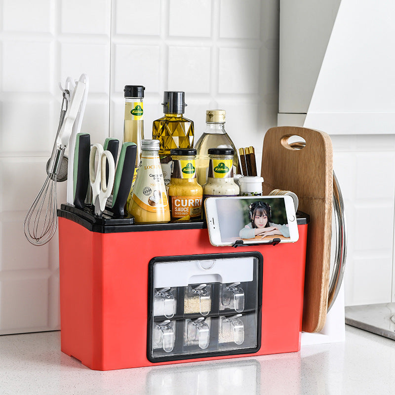 Multifunctional Organization Shelf for Kitchen
