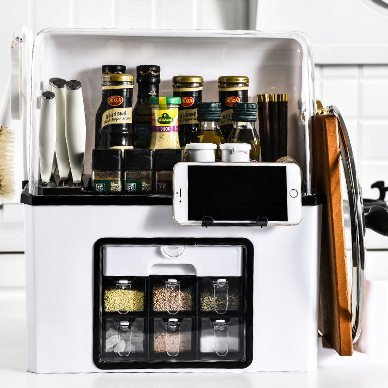 Multifunctional Organization Shelf for Kitchen