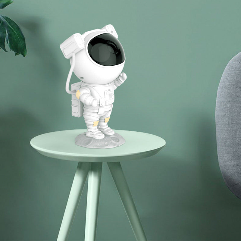 Creative Astronaut Galaxy Starry Sky Projector Nightlight USB Atmosphere Bedroom Table Lamp