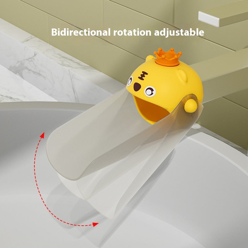 Silicone Faucet Sprinkler Children Cartoon Lengthened
