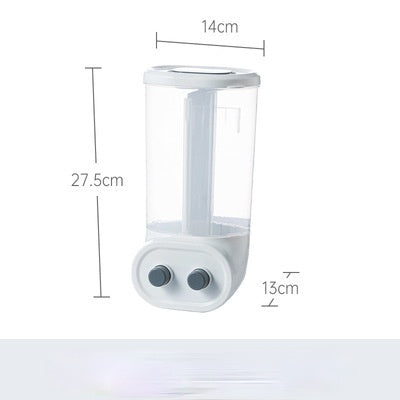 Whole Grains Wall-mounted Diced Rice Bucket Storage Box Storage Airtight Tank