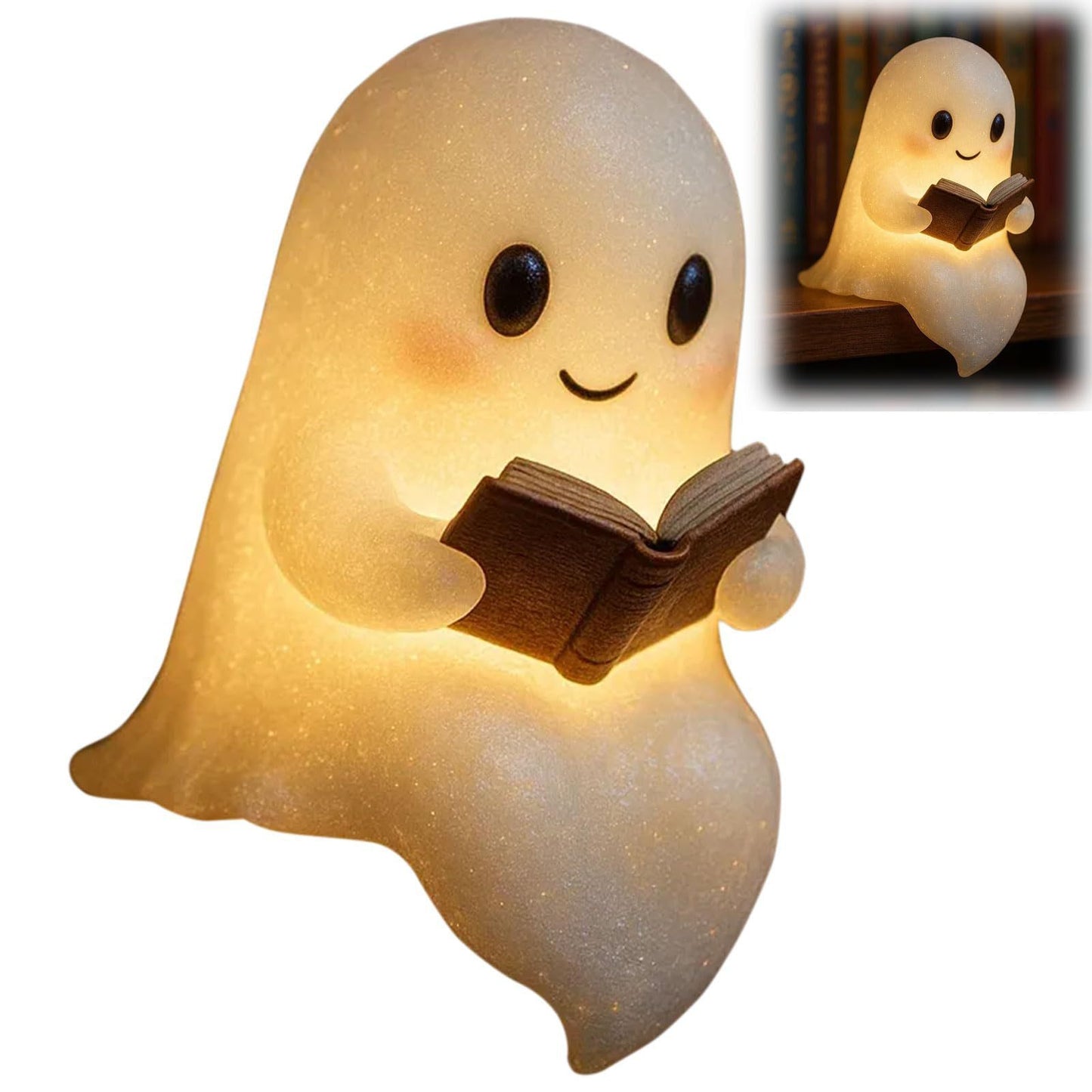 Cute LED Ghost Lamp | Halloween Lamp
