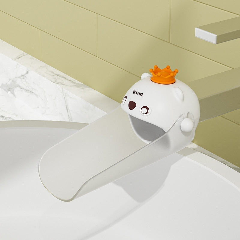 Silicone Faucet Sprinkler Children Cartoon Lengthened