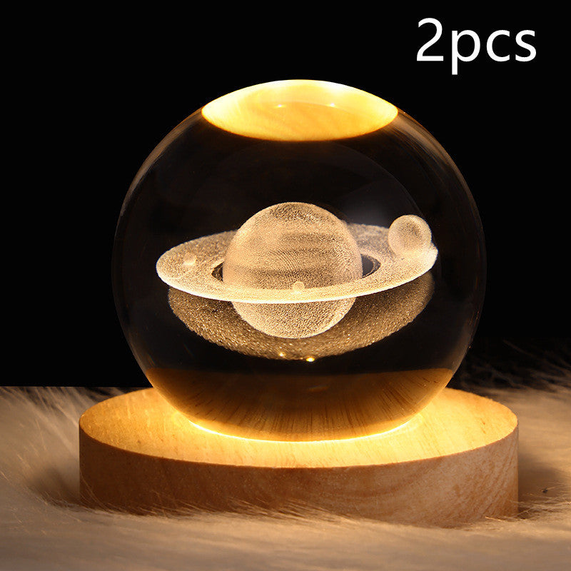 Galaxy Crystal Ball LED Light
