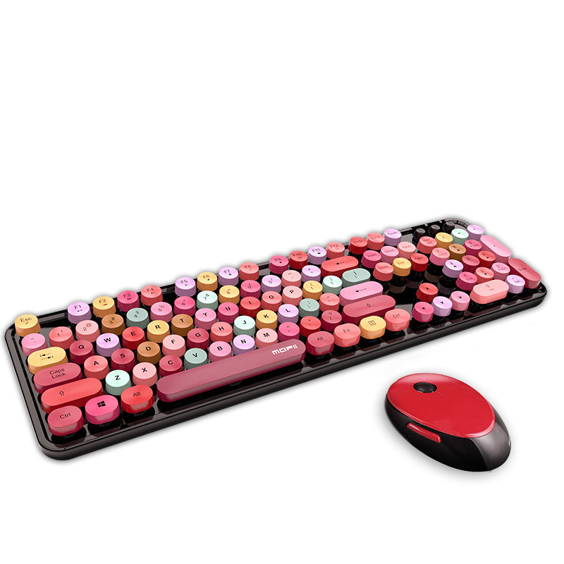 Gen Z Style Wireless Keyboard and Mouse
