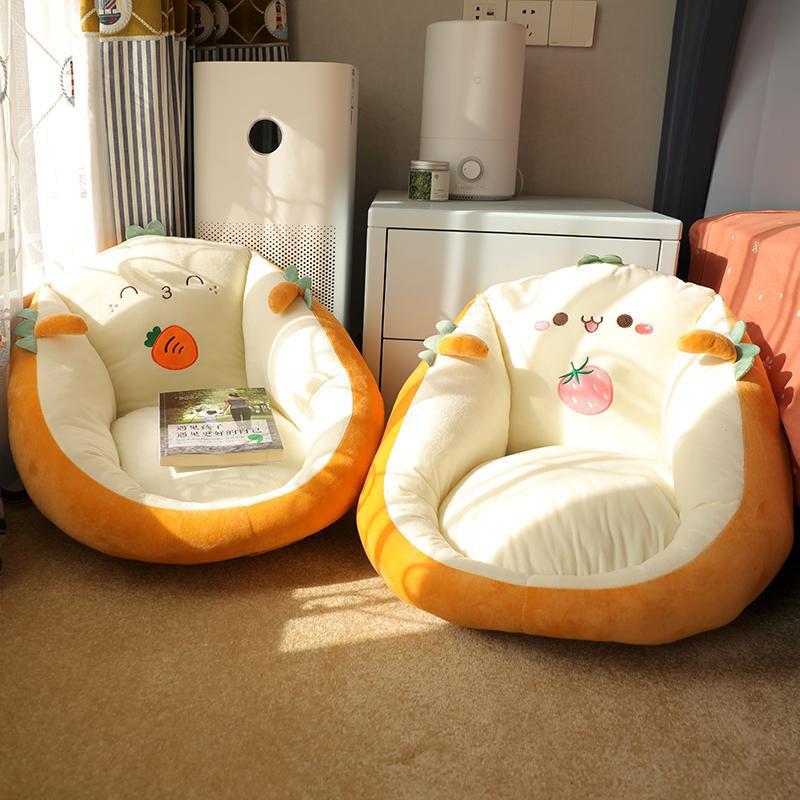 Plush Cute Cartoon Sofa Chair Tatami Futon