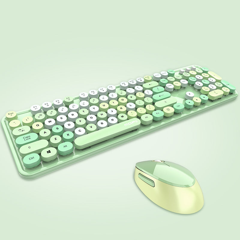 Gen Z Style Wireless Keyboard and Mouse
