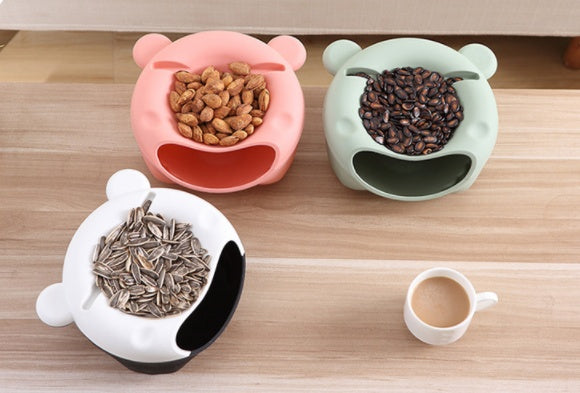 Multifunction Snack Bowl with Phone Holder
