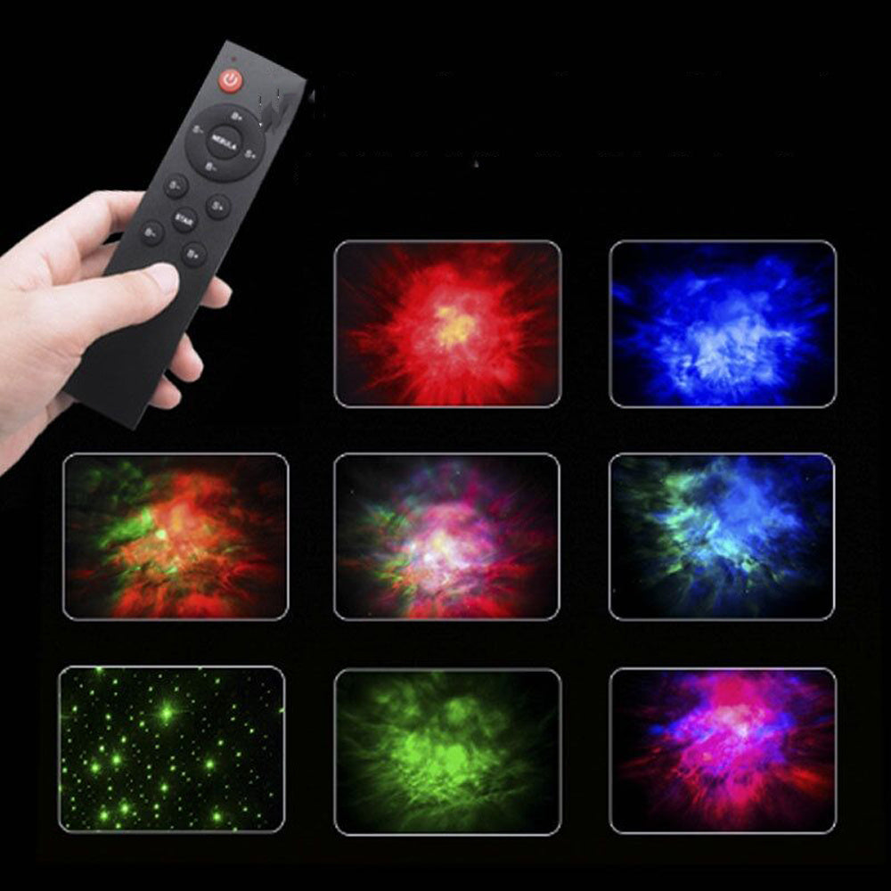 Creative Astronaut Galaxy Starry Sky Projector Nightlight USB Atmosphere Bedroom Table Lamp