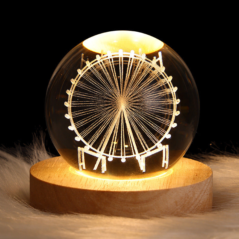 Galaxy Crystal Ball LED Light