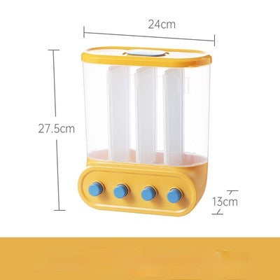 Whole Grains Wall-mounted Diced Rice Bucket Storage Box Storage Airtight Tank