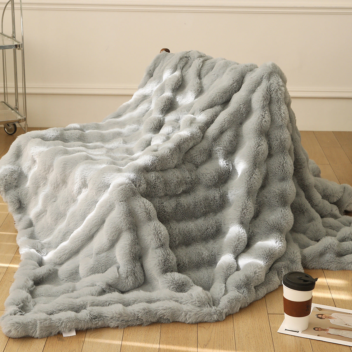Plush Fur Blanket/Comforter/Quilt