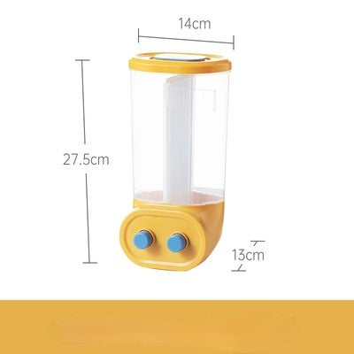 Whole Grains Wall-mounted Diced Rice Bucket Storage Box Storage Airtight Tank