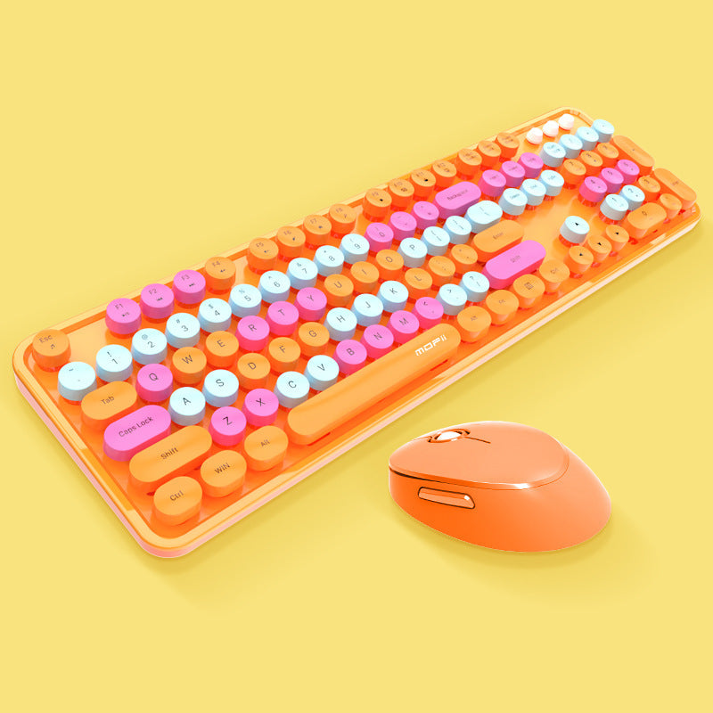 Gen Z Style Wireless Keyboard and Mouse