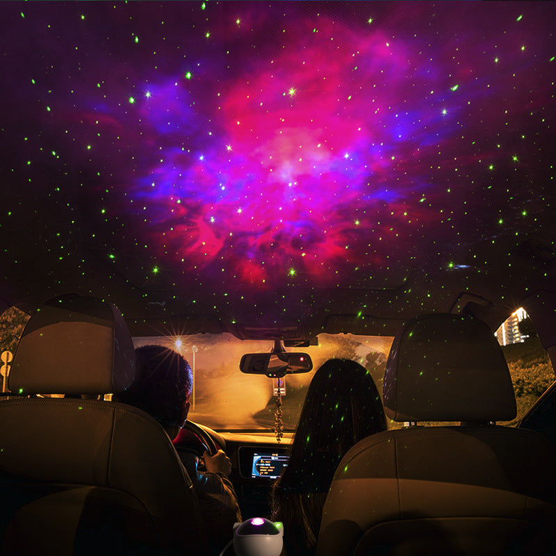 Creative Astronaut Galaxy Starry Sky Projector Nightlight USB Atmosphere Bedroom Table Lamp