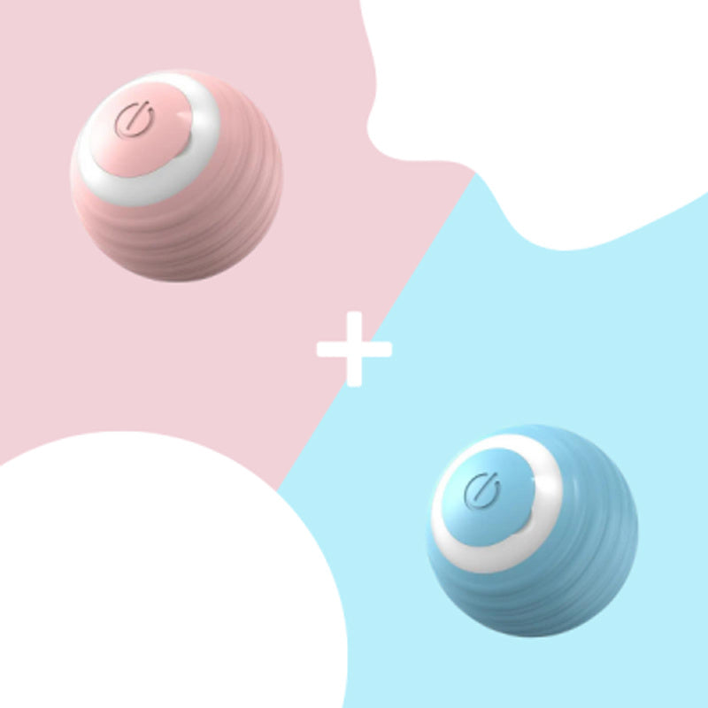 Automatic Moving Bouncing Rolling Ball Smart Cat Toy Ball Self-Moving Kitten Toy