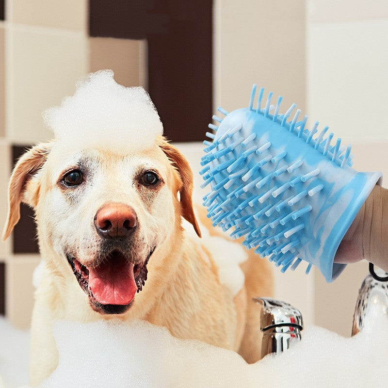 2 In 1 Dog Paw Cleaner Cup, Pet Foot Cleaning Washer Brush