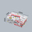 Disposable Burger And French Fries Takeaway Box