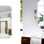 Mirror Wall Self-adhesive Oval Acrylic Self-adhesive Mirror