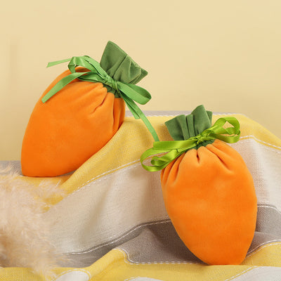 Easter Creative Carrot Gift Drawstring Bag
