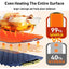 Food Warming Mat, Electric Warming Tray For Food, Foldable Warming Mat For Buffets Party And Daily Use, Silicone Heating Pad With 3 Temp Settings
