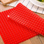Non-Stick Silicone Pyramid Cooking Mat Baking Mat With Grid Versatile Oven BBQ Cooking Mat Heat-Resistant Mat Kitchen Tools Kitchen Gadgets