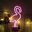 Creative LED Sticker Rainbow, Flamingo, Pentagram & Cactus Shaped