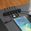 Silicone USB Cable Winder Desktop Cable Organizer Management Multipurpose Clips Cables Protector For Wired Headphones