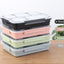 304 Stainless Steel Airtight Lunch Box Portable Sub-compartment Spill-proof Dinner Plate Adult Children 4 Compartment 5 Compartment Lunch Box