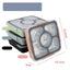 304 Stainless Steel Airtight Lunch Box Portable Sub-compartment Spill-proof Dinner Plate Adult Children 4 Compartment 5 Compartment Lunch Box