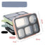 304 Stainless Steel Airtight Lunch Box Portable Sub-compartment Spill-proof Dinner Plate Adult Children 4 Compartment 5 Compartment Lunch Box