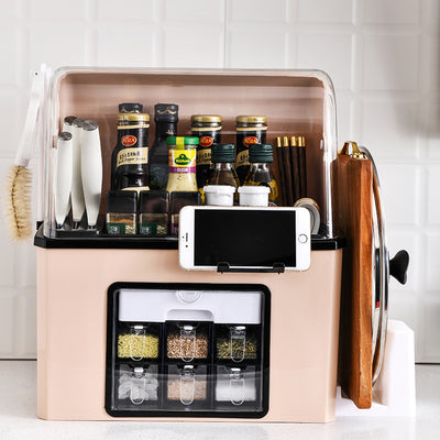 Multifunctional Organization Shelf for Kitchen
