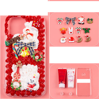 DIY Mobile Phone Case Set Cute Element Resin Accessories