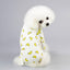Pet Four-Legged Cotton Home Clothes| Dog Pajamas Cartoon Fruit Pattern