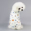 Pet Four-Legged Cotton Home Clothes| Dog Pajamas Cartoon Fruit Pattern