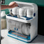 2-Tier High Quality Kitchen Dish Storage Box