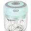 Mini Electric Garlic Chopper USB Charging Ginger Masher Machine Sturdy Durable Chili Vegetable Crusher Kitchen Tool