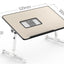 Adjustable Laptop Desk Stand Foldable Notebook Laptop Bed Table Can be Lifted Standing