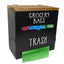 Wooden Garbage Bag Storage Box Two In One