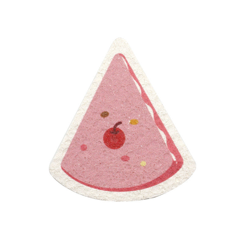 Cute Sponge for Dishwashing | Watermelon, Pizza, Cake & Ice Cream Shaped