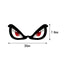 3D Simulation Shark Eye Sticker Rearview Mirror Decoration