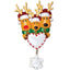 Christmas Reindeer Family Cute Home Pendant