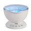 Ocean Wave Projector LED Night Light Remote Control TF Cards Music Player Speaker Aurora Projection