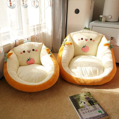 Plush Cute Cartoon Sofa Chair Tatami Futon