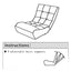 Single Sofa Reclining Chair, Japanese Chair Lazy Sofa Tatami Reclining Chair