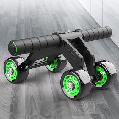 Four-wheeled Abdominal Roller Exercise Abdominal Muscle Fitness Equipment